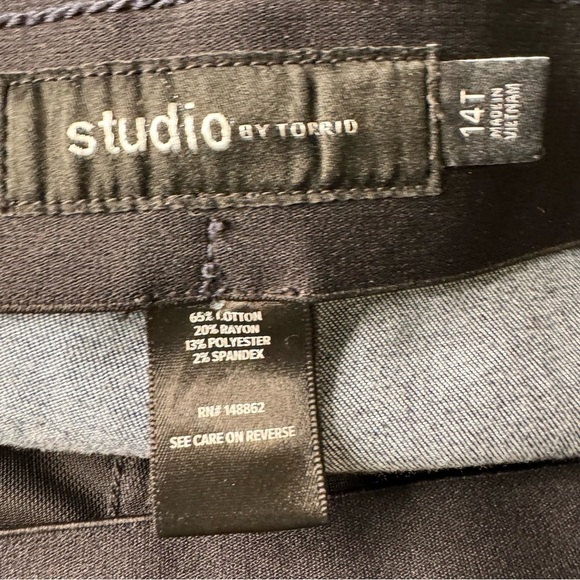 Torrid Wide Leg Super Soft High-Rise Trouser Jean Size 14 - Picture 12 of 14